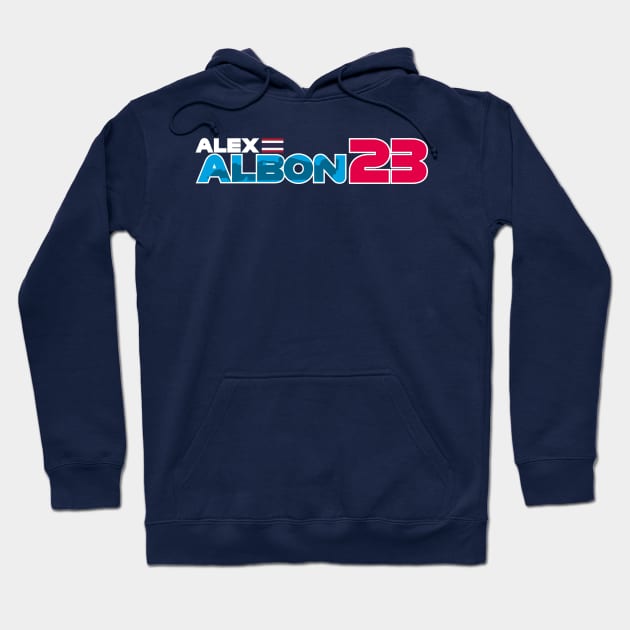 Alex Albon '23 Hoodie by SteamboatJoe